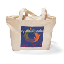 custom eco friendly natural reusable canvas cotton tote carry bag logo